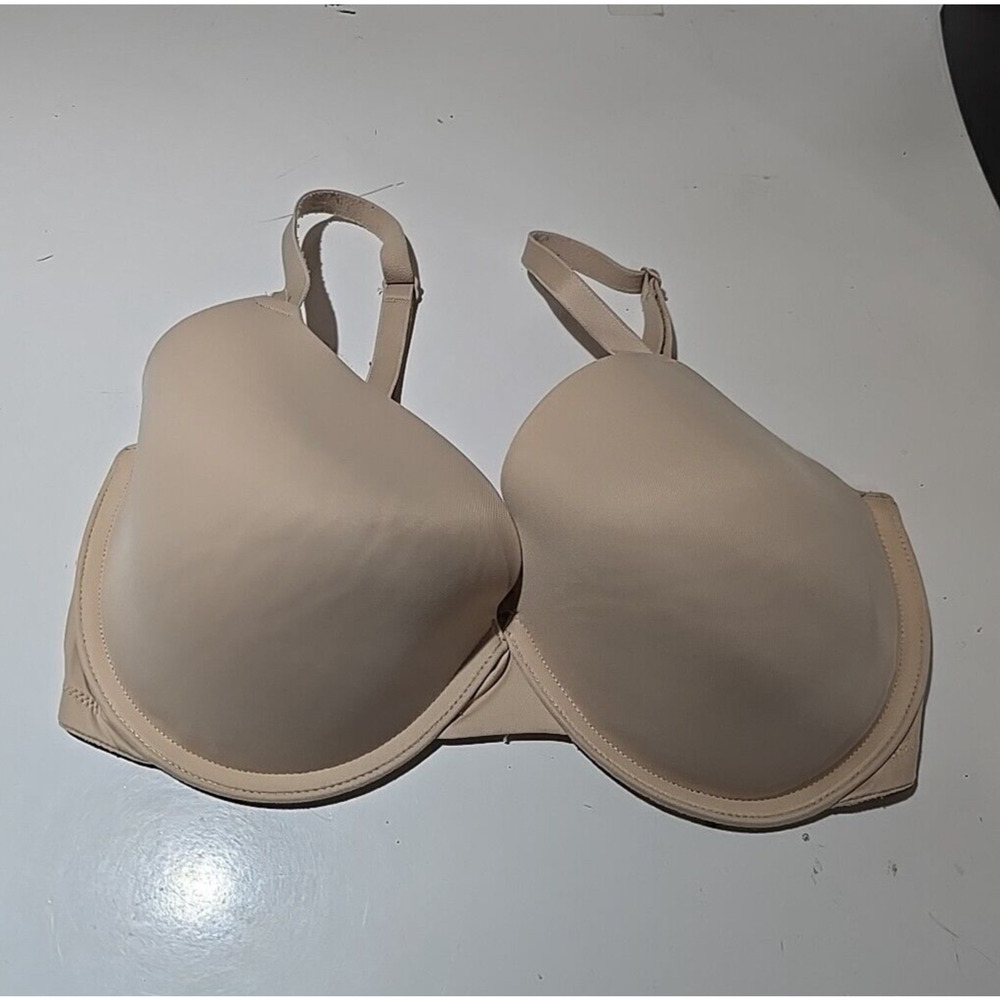Victoria's Secret Wear Everywhere Beige Full Figure Underwire T-Shirt Bra 34DDD